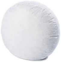 Trade Star 32" Cushion Inners,Round Pillow Filler, Round Pillow Sham Stuffer, Cushion Pads, Polyester Fiber Pillow Insert Exports (Pattern 1, 1 Cushion)