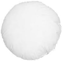 Trade Star 32" Cushion Inners,Round Pillow Filler, Round Pillow Sham Stuffer, Cushion Pads, Polyester Fiber Pillow Insert Exports (Pattern 1, 1 Cushion)