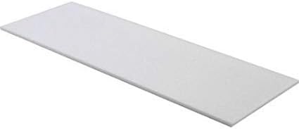 IZO All Supply M&A STYLES LTD OFFER 1/2"x24"x72" Upholstery Foam Cushion High Density, Chair Cushion Square Foam for Dinning Chairs, Wheelchair Seat Cushion Replacement