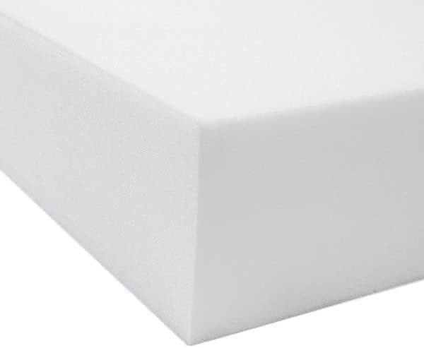 EDOW Upholstery Foam - High Density, Fire Retardant, Cut to Size (24" x 24" x 6")