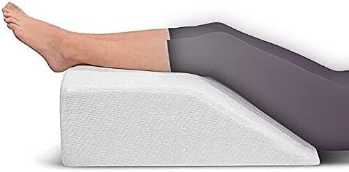 Adam Icon Orthopaedic Large Elevating/Elevated Leg Wedge Pillow Sleeping Reading Resting, Blood Circulation Reduce Back Hip Neck Knee Pain Relief
