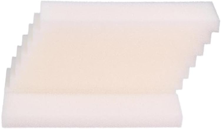 Adam Icon High Density White Firm Foam Upholstery Cushions for All type of Foam Cushioning Bench Stool window seat pads sofa Replacement Pet Bed dinning floor mat wheel chair (12" x 12" x 2")