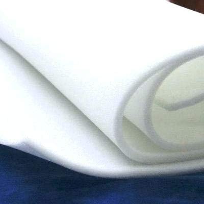 IZO All Supply M&A STYLES LTD OFFER 1/2"x24"x72" Upholstery Foam Cushion High Density, Chair Cushion Square Foam for Dinning Chairs, Wheelchair Seat Cushion Replacement