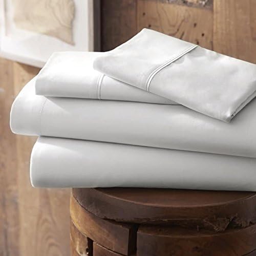 Becky Cameron 4 Piece Sheet Set, Queen, White