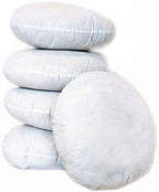 Trade Star 32" Cushion Inners,Round Pillow Filler, Round Pillow Sham Stuffer, Cushion Pads, Polyester Fiber Pillow Insert Exports (Pattern 1, 1 Cushion)