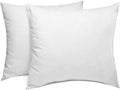 Sleep Restoration cushions Inner Pads (Pack of 2), 30 x 30 cm (12" x 12") Cushion Stuffer Inserts, Hollowfibre Pillows (White)
