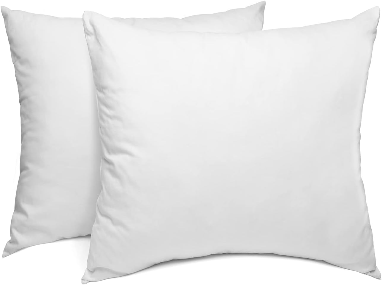 Sleep Restoration cushions Inner Pads (Pack of 2), 30 x 30 cm (12" x 12") Cushion Stuffer Inserts, Hollowfibre Pillows (White)