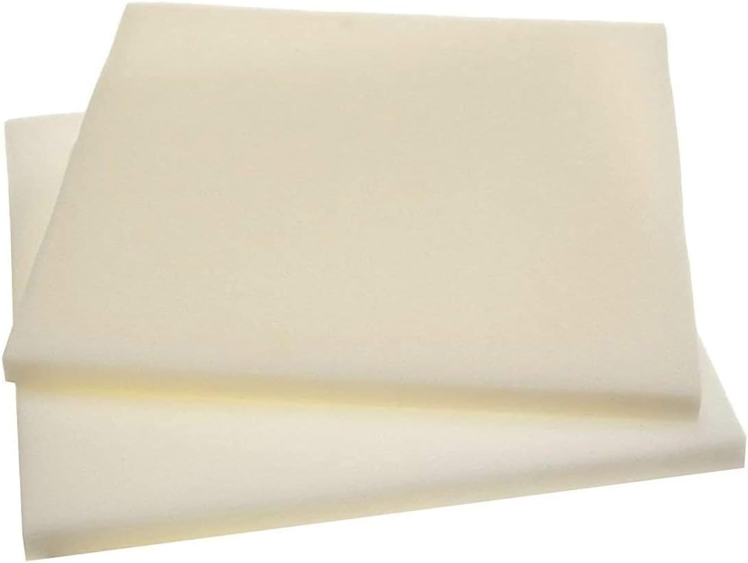 IZO All Supply 2 Pack - 2"x16"x16" Upholstery Cushion Foam 2 High Density Foam Padding for Upholstery @ M&A STYLES LTD