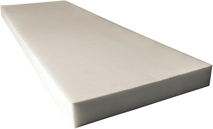 AK TRADING 3" x 24" x 72" Medium Density Upholstery Foam Cushion
