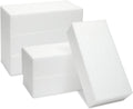 Becky Cameron White Foam Brick, Rectangle Polystyrene Block for Arts and Crafts, 6 Pack, 20.3 x 10.2 x 5 cm (8" x 4" x 2")