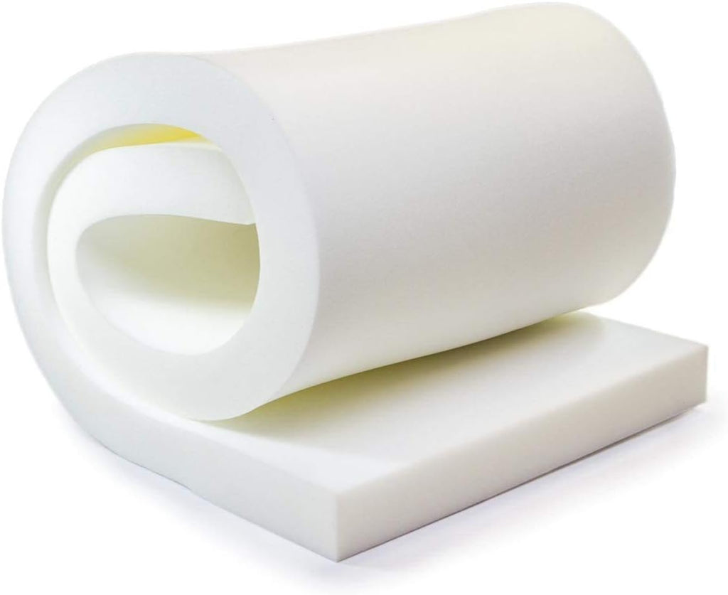 FOAMSPOT 3" Height x 24" Width x 72" Length 1.8 Density 44ILD (Firm) Upholstery Foam Cushion Made in USA