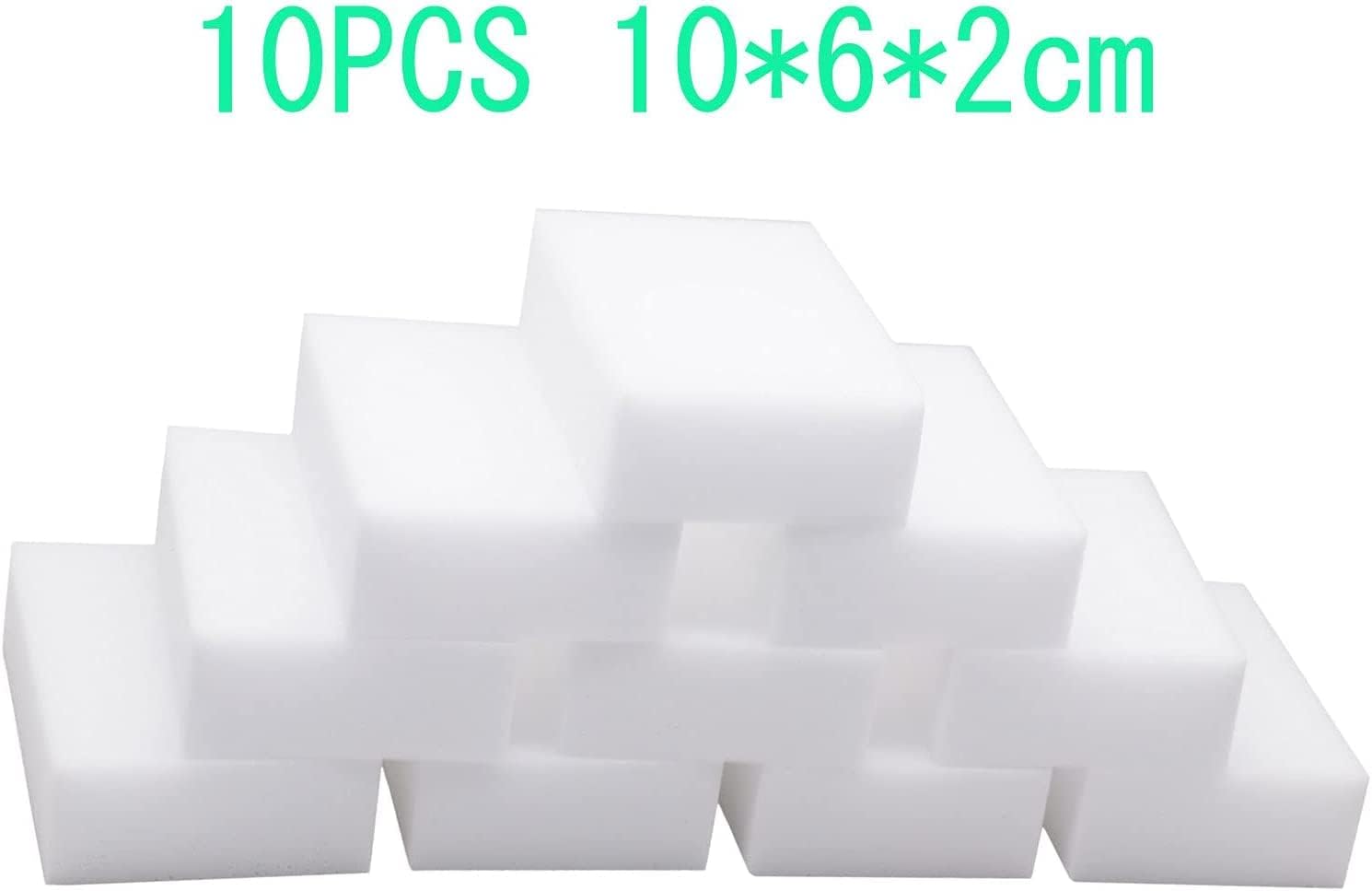 10 Pcs/lot Magic Sponge Eraser Multi-Functional Melamine Foam Cleaner 100x60x20mm /Cleaning Scourers & Sponges/Household Cleaning Tools