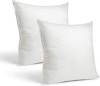Foamily Throw Pillows Insert Set of 2-22 x 22 Insert for Decorative Pillow Covers - Made in USA - Bed and Couch Sham Filler @ M&A STYLES LTD