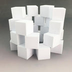 Becky Cameron White Foam Brick, Rectangle Polystyrene Block for Arts and Crafts, 6 Pack, 20.3 x 10.2 x 5 cm (8" x 4" x 2")