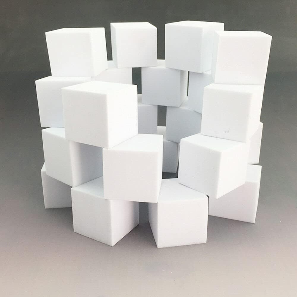 Becky Cameron White Foam Brick, Rectangle Polystyrene Block for Arts and Crafts, 6 Pack, 20.3 x 10.2 x 5 cm (8" x 4" x 2")