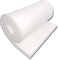 AK Trading CO. Professional 4" Thick, 18" Wide X 72" Long Regular Density Upholstery Foam, White