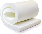 AK Trading CO. Professional 3" Thick, 18" Wide X 72" Long Regular Density Upholstery Foam, White