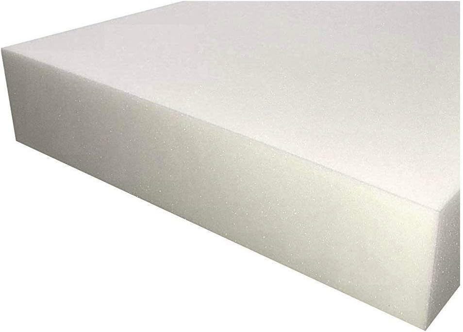 Adam Icon Upholstery foam cut to any size - foam cushions seat pads high density foam Upholstery foam (16X16X1)