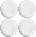 Foamily Round Throw Pillows 4 Pack 20" Pillow Inserts for Couch or Bed Decorative Bedding - Made in USA @ M&A STYLES LTD