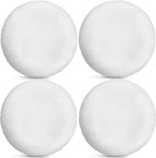 Foamily Round Throw Pillows 4 Pack 20" Pillow Inserts for Couch or Bed Decorative Bedding - Made in USA @ M&A STYLES LTD