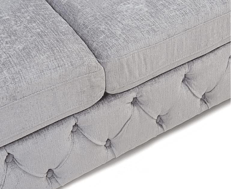 Adam Icon armchair grey velvet unique for living room