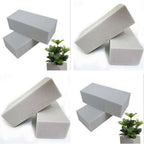 Becky Cameron White Foam Brick, Rectangle Polystyrene Block for Arts and Crafts, 6 Pack, 20.3 x 10.2 x 5 cm (8" x 4" x 2")