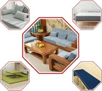 EDOW Upholstery Foam - High Density, Fire Retardant, Cut to Size (13" x 13" x 4")