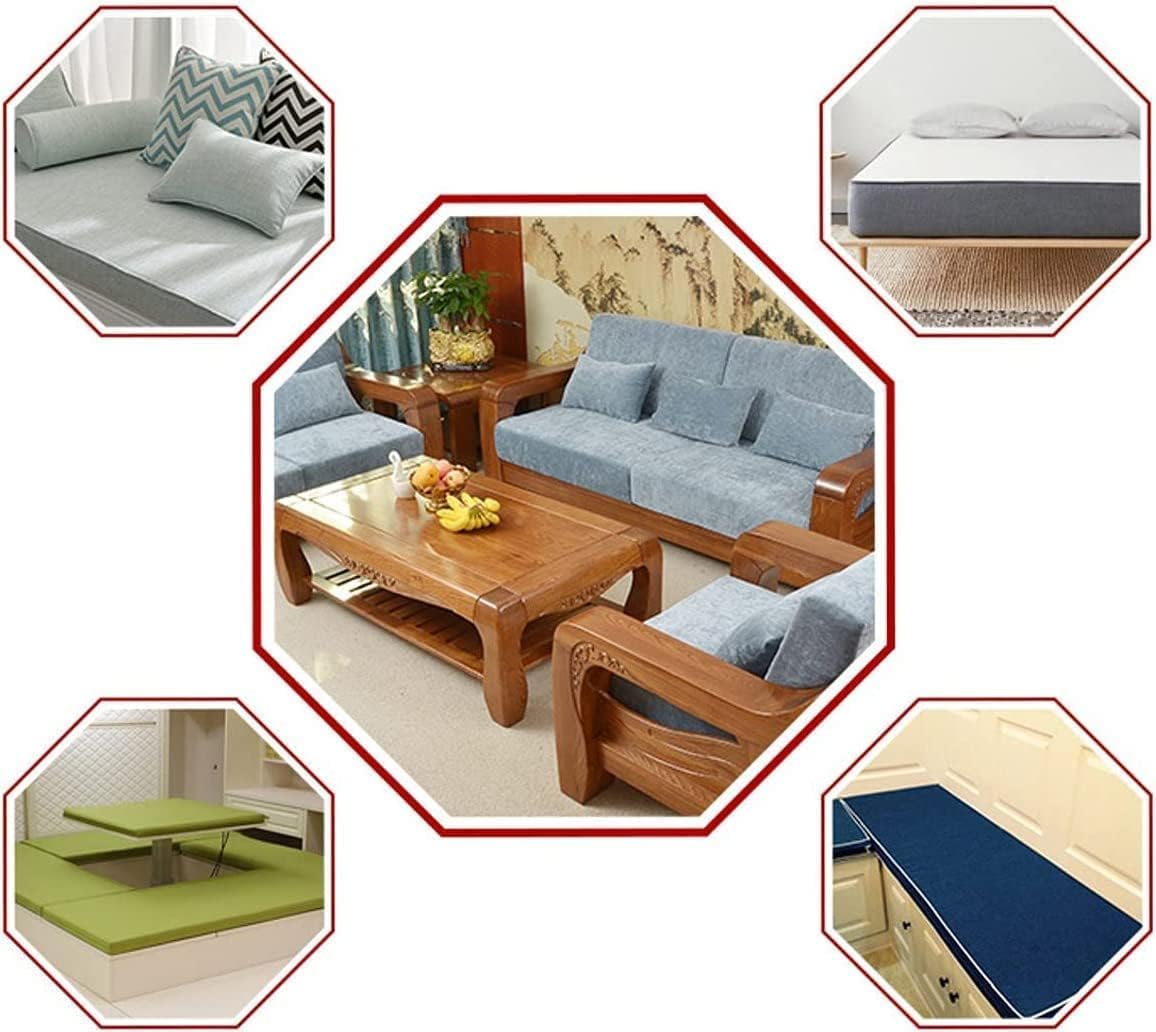 EDOW Upholstery Foam - High Density, Fire Retardant, Cut to Size (13" x 13" x 4")
