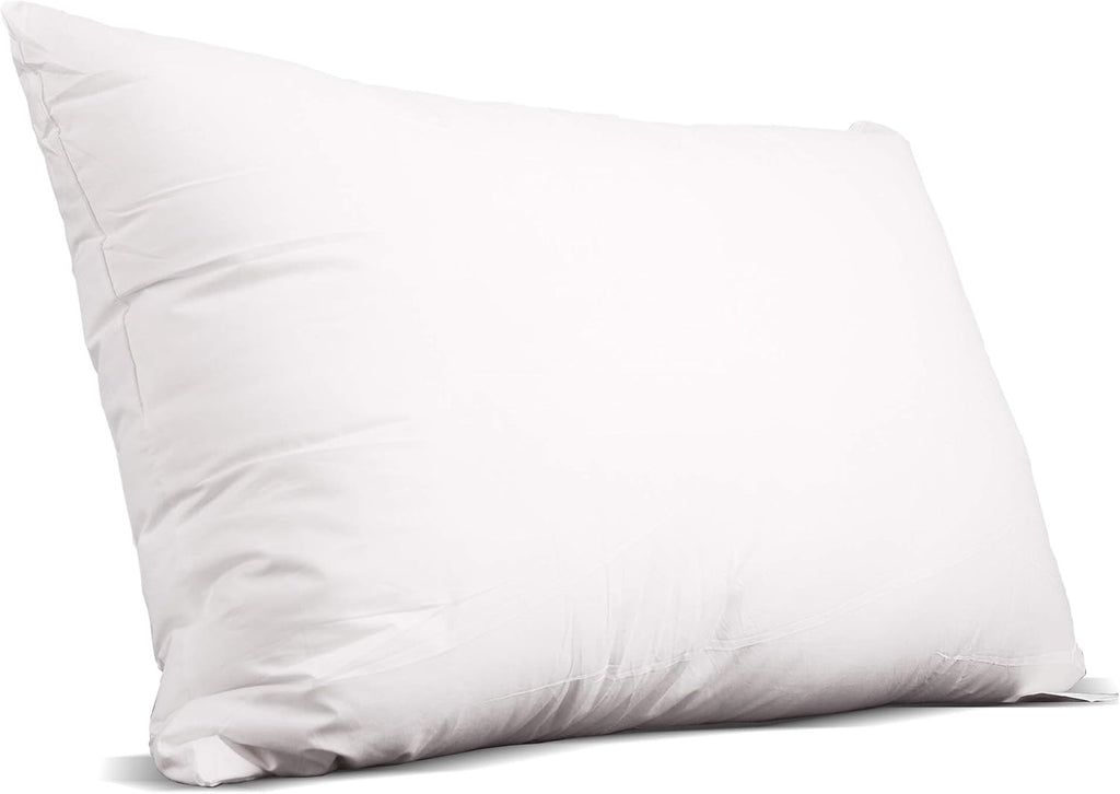 EDOW Soft Pillows for Sleeping, Fluffy Down Alternative Hypoallergenic&Dust Mite Resistant Polyester Fiber Pillow, Home&Hotel-Collection, Machine Washable, Neck Pain&Headache Relief - Queen
