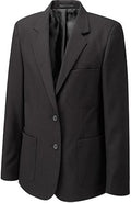 Adam Icon Girls School Uniform Blazer – Classic Tailored – Regular Fit with Pockets (Black - Size 32)
