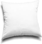 EDOW Throw Pillow Insert, Lightweight Soft Polyester Down Alternative Decorative Pillow, Sham Stuffer, Machine Washable. (White, 20x20)