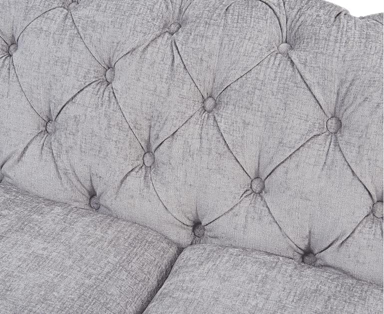 Adam Icon armchair grey velvet unique for living room