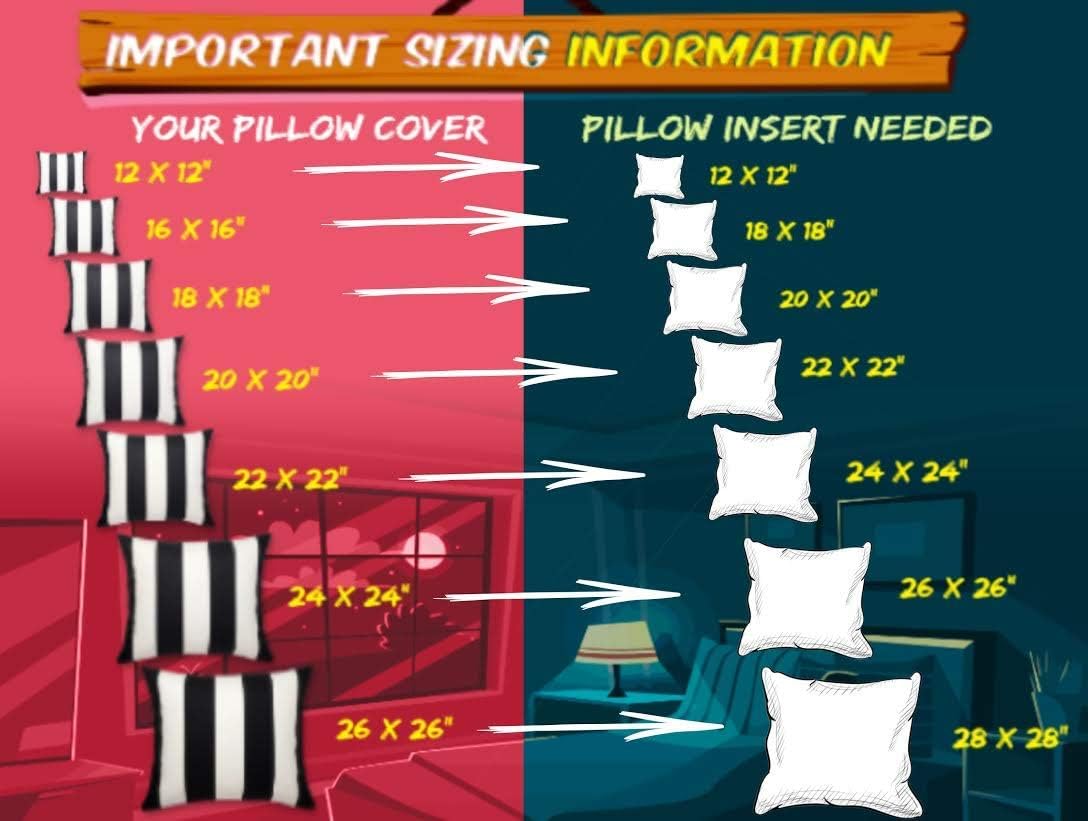 Foamily ® Throw Pillows Insert 26 x 26 Inches - Euro Bed and Couch Decorative Pillow - Made in USA - Bed and Couch Sham Filler @ M&A STYLES LTD