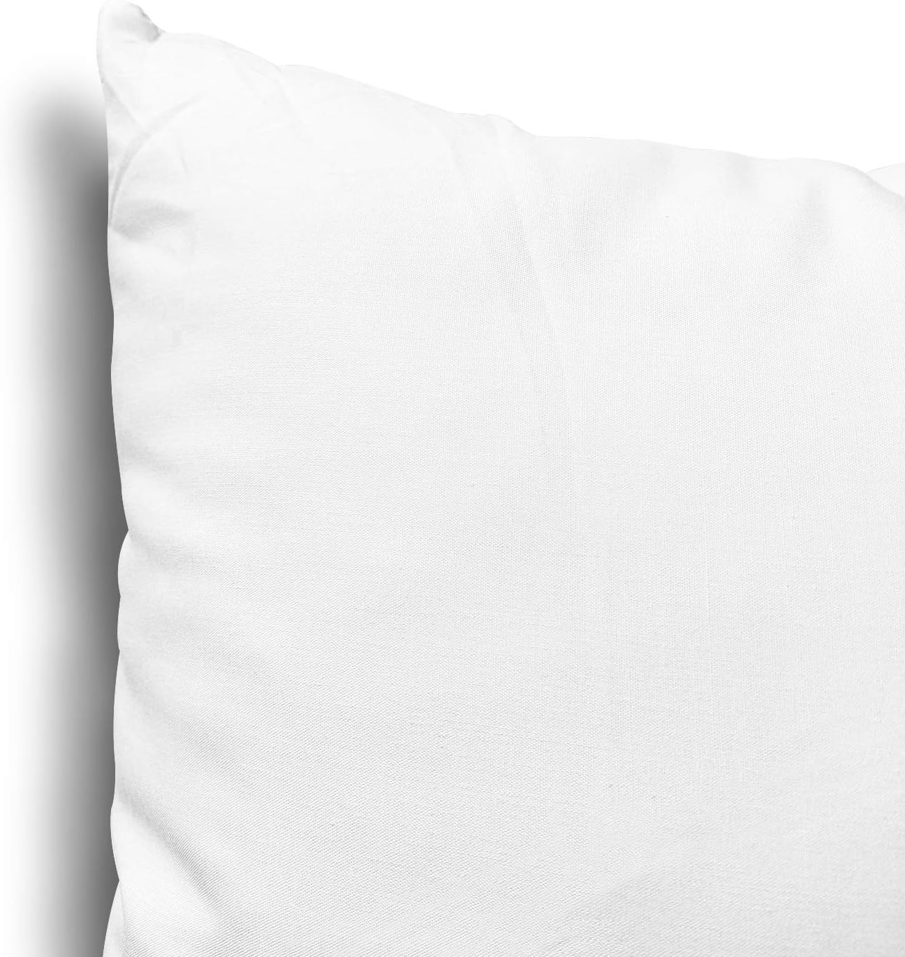 EDOW Throw Pillow Insert, Lightweight Soft Polyester Down Alternative Decorative Pillow, Sham Stuffer, Machine Washable. (White, 14x14)