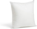 Foamily Premium Hypoallergenic Stuffer Pillow Insert Sham Square Form Polyester, 30cm L X 30cm W, Standard/White