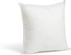Foamily Premium Hypoallergenic Stuffer Pillow Insert Sham Square Form Polyester, 30cm L X 30cm W, Standard/White