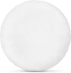 Foamily Round Throw Pillows 24" Pillow Inserts for Couch or Bed Decorative Bedding - Made in USA @ M&A STYLES LTD