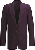 Adam Icon Girls School Uniform Blazer – Classic Tailored – Regular Fit with Pockets (Purple - Size 29)