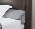 ENITYA Cal King Bed Wedge Pillow for Headboard Gap/Mattress Gap Filler/Headboard Pillow/Bed Gap Filler,Close Gap(0-3.5") Between Mattress and Headboard,Stop Loosing Your Pillows,Phone(Grey