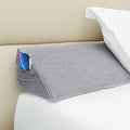 Talcusble Bed Wedge Pillow for Headboard | King Size(76"x10"x6") | Bed Gap Filler | BolsterPillow | Foam Wedge Pillow | Fill The Gap(0-8") Between Headboard and| Mattress