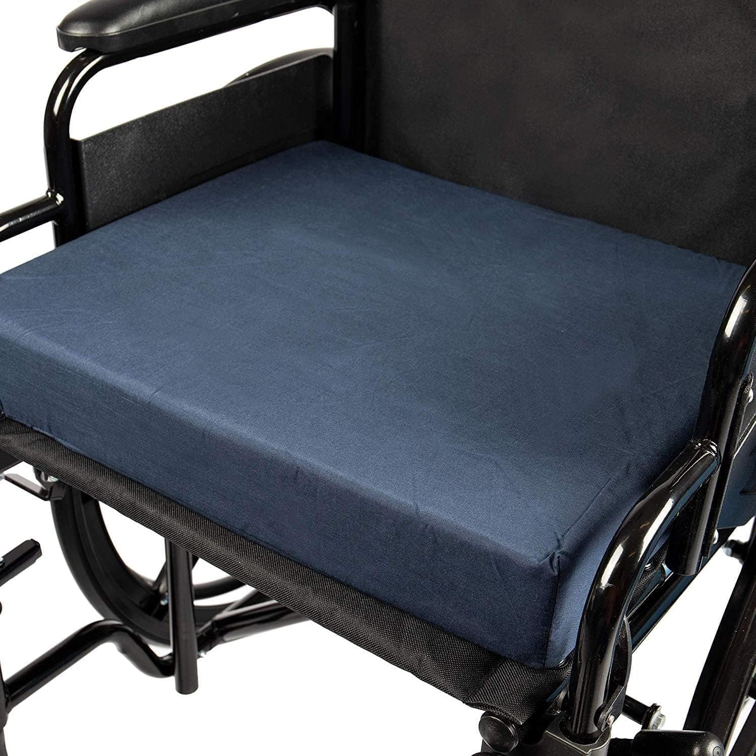 Becky Cameron Cushion for Office Chairs, Wheelchairs, FSA HSA Eligible, Scooters, Kitchen or Car Seats for Support and Height while Reducing Stress on Back, Tailbone or Sciatica. (18x16x3 inches)