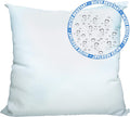 Foamily Premium Outdoor Water Resistant Stuffer Pillow Throw Inserts Sham Square Form, 24" L X 24" W, Standard/White @ M&A STYLES LTD