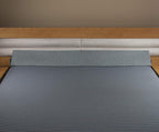 Insieme Bed Wedge Headboard Pillow Gap Filler Foam Wedge (King, Gray) | Multi-Use Triangular Foam Pillow | Cover Gap Between Bed and Headboard or Bed and Wall @ M&A STYLES LTD
